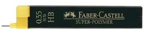 FABER-CASTELL Feinmine 0,35mmHB SUPER POLYMER 120300