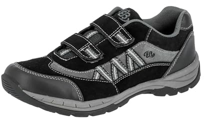 Brütting Herren Man Comfort V Sneaker, Schwarz Anthrazit, 43 EU