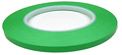 ACMax Fineline Tape - Nastro adesivo da 6,0 mm, colore: Verde