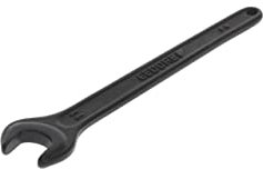 GEDORE 894 11 Einmaulschlüssel, 11 mm, Mit Aufhängeloch, Hochwertiger Vanadium-Stahl, Blendfreie Optik, Manganphosphatiert, Nach DIN 894