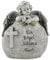 Goldbach Polyresin EIN Engel schütze euch Angel Hinter Grave eingerichtet, Stein grau, 15 x 8 x 18 cm