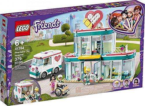 LEGO Friends Heartlake City Hospital 41394 Best Doctor Toy Building Kit, Featuring LEGO Friends Character Emma, New 2020 (379 Pieces)