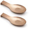 Pretty Jolly Repose-cuillère en acier inoxydable or rose pour comptoir de cuisine, repose-ustensiles, louche, support pour cuisinière, résistant à la rouille, passe au lave-vaisselle, 24.4x9.5 cm