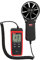 UNI-T UT363S - Anemometro portatile per misurare la velocità del vento e la temperatura dell'aria da -10 °C a 50 °C, con sensore di vento estensibile, retroilluminazione LCD, massima tenuta dati