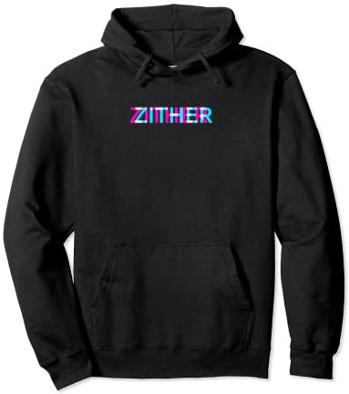 Zither, Musikinstrument, Musik Band Musiker Pullover Hoodie