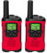 Alecto FR-115RD - Set von Zwei Walkie Talkies für Kinder - Walki Talki mit Reichweite bis zu 7 Kilometer - Walky Talky 8 Kanäle - integrierte Taschenlampe - beleuchtetes Display - Red
