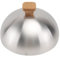 Cabilock Edelstahl Lebensmittelabdeckung Rund 28Cm - Anti-Spritzschutz Für Steak, Burger, Pizza - Praktische Abdeckhaube Für Grill, Küche, Restaurant