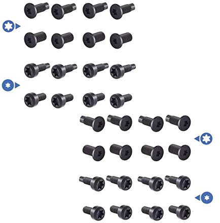 Ring Doorbell Screws, Replacement Security Screws Compatible with Video Doorbell 2 and Pro, Video Doorbell(8Set /32pcs)-Stainless steel material