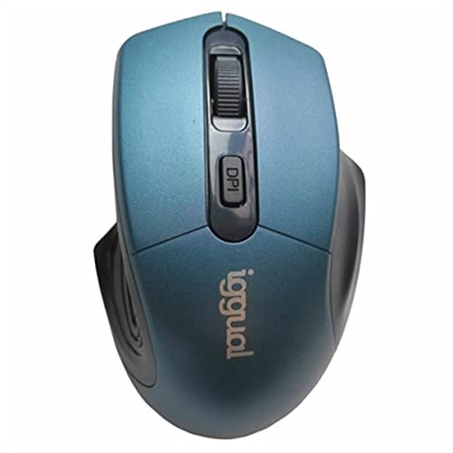 iggual Ratón Ergonomic-L 1600 dpi Azul Negro/Azul