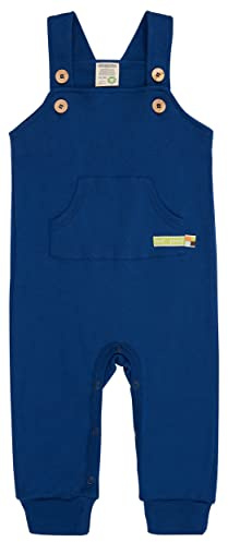 loud + proud Unisex Baby Latzhose, Gots Zertifiziert Baby- und Kleinkind-Strampelanzug (1er Pack)