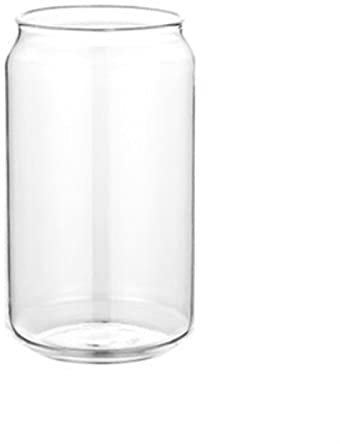 HAOSEM 400-500ml Creativo Can Cola Forma Drinkware Succo di Tè Latte Tazza di Vetro Caffè Vino Bevanda Tazza di Acqua Durevole Contenitore Tumbler