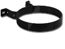 Estufa pellet abrazadera vitrif.mural atornil. 80mm abva080 mate (caja 2 unidades)