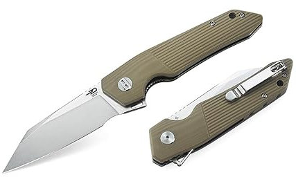 Mr. Blade Bestech Barrakuda Taschenmesser Micarta Desert Green aus D2 Stahl