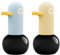 YWNYT Niedlicher automatischer Seifenspender, Cartoon-Ente, berührungslos, wiederaufladbar, 400 ml, 2 Stück