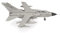 herpa Modellino Aereo Aeronautica Militare Italiana Panavia Torn Diavoli Rossi, Ghedi Air Base, Miniatura in scala 1:200, pezzo da collezione, modello senza supporto, metallo