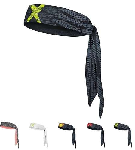 Kinder Sport Haarband, Bandana, Stirnband, für Kinder, Jungen und Mädchen (NeonX, Kinder)