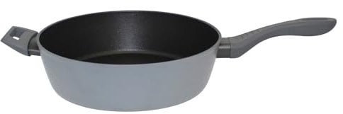 ELO Schmorpfanne 24 cm, geschmiedtes Aluminium, hochwertige Antihaft Pfanne PFAS-frei mit ELODUR® Select Beschichtung, Softtouch-Stiel, kratzfest, Pfanne Induktion, extra tief