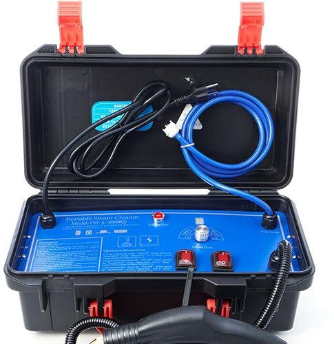 Limpiador de vapor de alta presión de alta temperatura, 3000 W, limpiador de vapor de alta temperatura, limpiador de vapor de coche, 3-5 bar, 100-115 °C, para cocina, cuarto