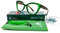 Lesebrille für Damen Herren, Venice NATHALIE, Vintage und Moderne, Dioptrien: 1 bis 3,5 (Grün, +1.00)