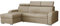Mirjan24 Elegante Ecksofa Apollo mit Bettkasten und Schlaffunktion, Modernes Eckcouch mit verstellbare Kopfstützen, Polsterecke (Crown 02)