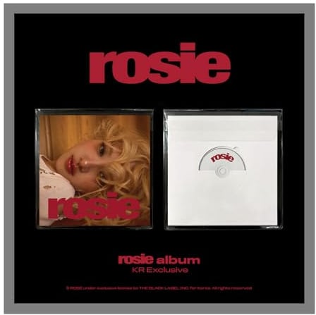 ROSE ROSIE 1. Studioalbum mit Tracking Sealed ROSÉ (KR Exclusive Version)