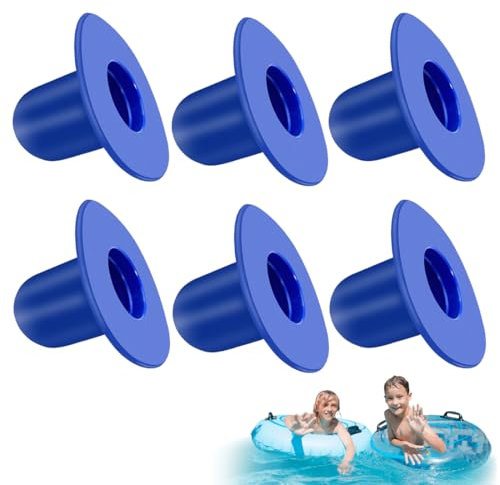 Tappi Per Piscina,Tappo Del Foro Di Pompa Del Filtro,Tasselli Per Piscina Fuori Terra,Tappi A Muro Piscina Per Presa A Muro,Tappo Del Foro Del Filtro Della Piscina,Compatibile Con Intex E Bestway,6 Pz