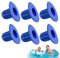 Tappi Per Piscina,Tappo Del Foro Di Pompa Del Filtro,Tasselli Per Piscina Fuori Terra,Tappi A Muro Piscina Per Presa A Muro,Tappo Del Foro Del Filtro Della Piscina,Compatibile Con Intex E Bestway,6 Pz