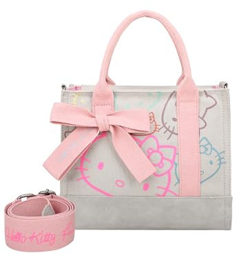 Fritzi aus Preussen Izzy09 Canvas Hello Kitty Shopper Pale Cat