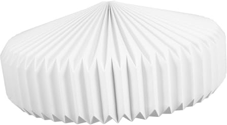 Dekorativer Geometrischer Lampenschirm aus Papier für Hängelampen, Weiß | Faltbares Selbstgemacht Design, Eisenrahmen und Papier, für Wohnzimmer und Partys, Einfache Elegante Optik