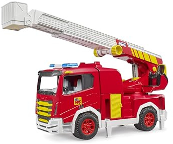 bruder 03472 - ROADMAX camion de pompiers avec échelle pivotante