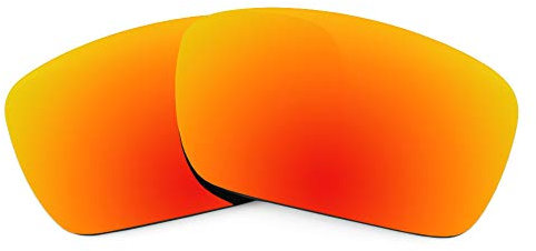 Revant Verres de Rechange Compatibles avec Oakley Fuel Cell, Polarisés, Rouge Feu MirrorShield