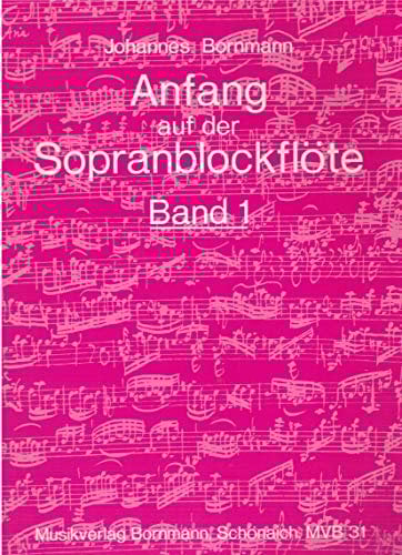 Anfang auf der Sopranblockflöte 1 - Blockflöte Noten [Musiknoten]
