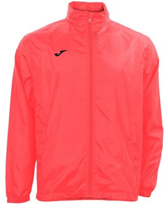 Joma 100087.040, Giacca Antipioggia Uomo, Rosa (Iris Coral Fluorescent), L