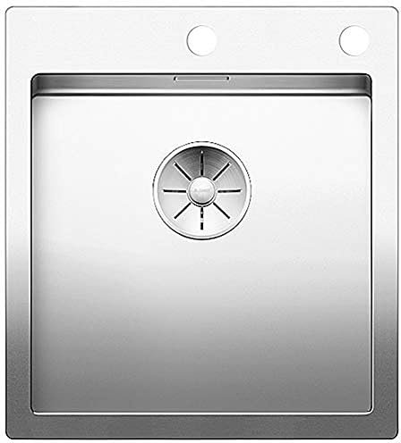 Blanco 521632 Fregadero de cocina de acero inoxidable, 400 mm