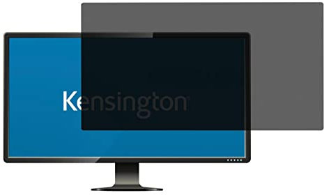 Kensington Monitor Screen Privacy Filter 19 Inch, 16: 10, LG, ViewSonic, Samsung - limits viewing angle supporting GDPR compliance, reduced blue light via anti-glare coating