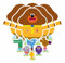 Hey Duggee Table Top Decoration Party Pack