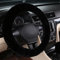 Dicke Lenkradhülle Auto Plüsch kurz warme Lenkradabdeckung Winter Universal Lenkradbezug rutschfest atmungsaktiv Lenkrad Abdeckung Anti-Rutsch Lenkradschutz weich bequem Steering Wheel Cover