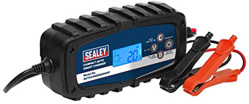 Sealey Compact Smart Charger & Maintainer 4A 9-Cycle 6/12V AUTOCHARGE400HF