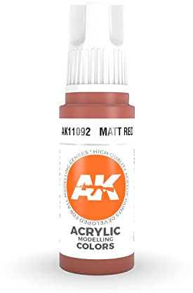 AK Interactive AK11092 Matt Red 17ml