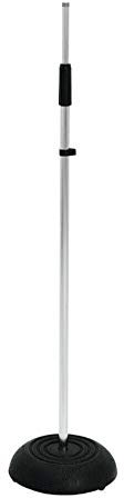 Thor Heavy Duty Round Base Chrome Microphone Stand