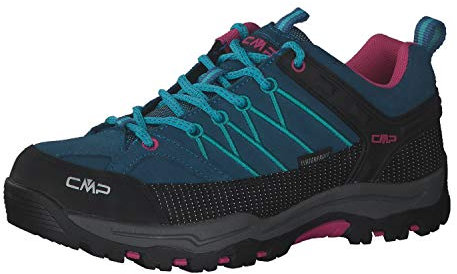 CMP Kids Rigel Low Trekking Shoes Wp Unisex Kinder Trekking-Schuhe , Blau Deep Lake Baltic, 31 EU