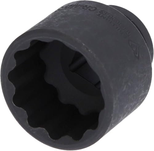 BRILLIANT TOOLS BT022682 Douille à chocs 12 pans 1/2 32 mm, version courte [Powered by KS TOOLS]