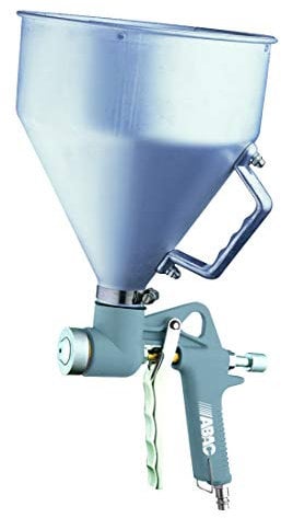 ABAC Pistola a Spruzzo per Intonaco G-534 con Imbuto per intonaco da 4500ml, Ugelli da 4, 6 e 8 mm, Pressione Max 8 Bar