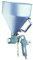 ABAC Pistola a Spruzzo per Intonaco G-534 con Imbuto per intonaco da 4500ml, Ugelli da 4, 6 e 8 mm, Pressione Max 8 Bar