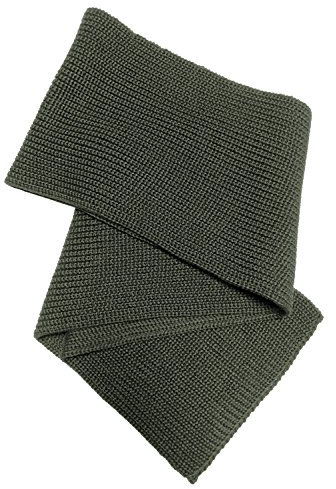 Blauer Peter - gestrickter Schal - Merino - 10 Farben, Farbe:Oliv