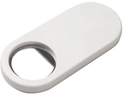 ARFUKA Magnet Flaschenöffner Tragbare Kronkorkenöffner Bieröffner Metall Magnetisch Kühlschrank Bierflaschenöffner Geburtstag Weihnachtsgeschenke für Frauen und Männer Weiß