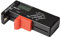 MERCURY | Universal Battery Tester Volt Checker with Accurate digital Screen | Test AA, AAA, C, D and 9V PP3 Batteries & Button Cells