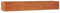 vidaXL Lit Surélevé de Jardin Jardinière Support pour Plantes Bac à Fleurs Pot de Fleurs Balcon Patio Extérieur Rouillé 320x80x45 cm Acier Corten