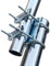 FANRTE U-Halterung für Starlink Geschirrrohr-Adapter, seitliche Installation, universelle U-Bolzenklemme, Dach-Montagehalterung, Mast zu Stange zu Rohr-Montagesets für Antennen, Wetterstation,