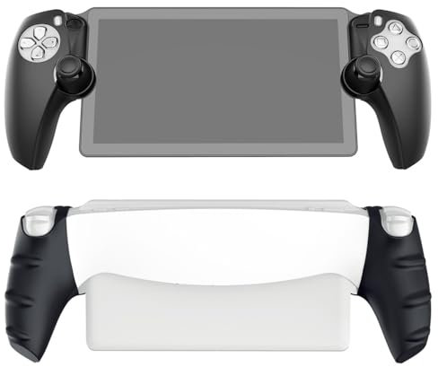 Silicone Case for Sony PlayStation Portal Handhelds Gaming Console Controller Grip Case for PlayStation Portal Accessories, Black